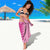 Pink Ulu Palaka Quilt Pattern Sarong Hawaii Culture Breadfruit - Polynesian Pride