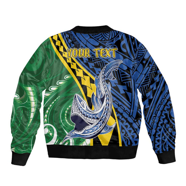 Solomon Islands Independence Anniversary 44th Years Bomber Jacket - LT12 main image 1