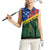 Personalised Solomon Islands Remembrance Day Women Sleeveless Polo Shirt We Will Remember Them with Camouflage Style