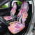 Aloha Vintage Hibiscus Lei Seamless Pattern Car Seat Cover - Polynesian Pride