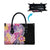 Aloha Vintage Hibiscus Lei Seamless Pattern Leather Bag - Polynesian Pride