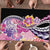 Aloha Vintage Hibiscus Lei Seamless Pattern Puzzle - Polynesian Pride