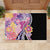 Aloha Vintage Hibiscus Lei Seamless Pattern Rubber Doormat - Polynesian Pride