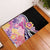 Aloha Vintage Hibiscus Lei Seamless Pattern Rubber Doormat - Polynesian Pride