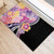 Aloha Vintage Hibiscus Lei Seamless Pattern Rubber Doormat - Polynesian Pride