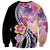 Aloha Vintage Hibiscus Lei Seamless Pattern Sweatshirt - Polynesian Pride