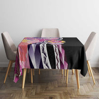 Aloha Vintage Hibiscus Lei Seamless Pattern Tablecloth - Polynesian Pride