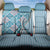 Aloha Vintage Palaka Floral Hawaiian Quilt Back Car Seat Cover Uliuli Motif - Polynesian Pride