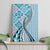 Aloha Vintage Palaka Floral Hawaiian Quilt Canvas Wall Art Uliuli Motif - Polynesian Pride