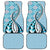 Aloha Vintage Palaka Floral Hawaiian Quilt Car Mats Uliuli Motif - Polynesian Pride