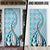 Aloha Vintage Palaka Floral Hawaiian Quilt Door Cover Uliuli Motif - Polynesian Pride