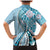 Aloha Vintage Palaka Floral Hawaiian Quilt Family Matching Mermaid Dress and Hawaiian Shirt Uliuli Motif - Polynesian Pride