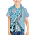 Aloha Vintage Palaka Floral Hawaiian Quilt Family Matching Puletasi and Hawaiian Shirt Uliuli Motif - Polynesian Pride