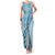 Aloha Vintage Palaka Floral Hawaiian Quilt Family Matching Tank Maxi Dress and Hawaiian Shirt Uliuli Motif - Polynesian Pride