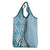 Aloha Vintage Palaka Floral Hawaiian Quilt Grocery Bag Uliuli Motif - Polynesian Pride
