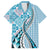 Aloha Vintage Palaka Floral Hawaiian Quilt Hawaiian Shirt Uliuli Motif - Polynesian Pride