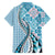 Aloha Vintage Palaka Floral Hawaiian Quilt Hawaiian Shirt Uliuli Motif - Polynesian Pride