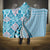 Aloha Vintage Palaka Floral Hawaiian Quilt Hooded Blanket Uliuli Motif - Polynesian Pride
