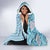 Aloha Vintage Palaka Floral Hawaiian Quilt Hooded Blanket Uliuli Motif - Polynesian Pride