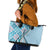 Aloha Vintage Palaka Floral Hawaiian Quilt Leather Tote Bag Uliuli Motif - Polynesian Pride