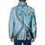 Aloha Vintage Palaka Floral Hawaiian Quilt Padded Jacket Uliuli Motif - Polynesian Pride