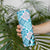 Aloha Vintage Palaka Floral Hawaiian Quilt Skinny Tumbler Uliuli Motif - Polynesian Pride
