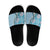 Aloha Vintage Palaka Floral Hawaiian Quilt Slide Sandals Uliuli Motif - Polynesian Pride