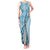 Aloha Vintage Palaka Floral Hawaiian Quilt Tank Maxi Dress Uliuli Motif - Polynesian Pride