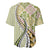 Aloha Vintage Palaka Floral Hawaiian Quilt Baseball Jersey Omaomao Motif - Polynesian Pride