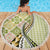 Aloha Vintage Palaka Floral Hawaiian Quilt Beach Blanket Omaomao Motif - Polynesian Pride