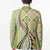 Aloha Vintage Palaka Floral Hawaiian Quilt Blazer Omaomao Motif - Polynesian Pride