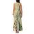 Aloha Vintage Palaka Floral Hawaiian Quilt Family Matching Tank Maxi Dress and Hawaiian Shirt Omaomao Motif - Polynesian Pride