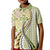 Aloha Vintage Palaka Floral Hawaiian Quilt Kid Polo Shirt Omaomao Motif - Polynesian Pride