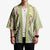 Aloha Vintage Palaka Floral Hawaiian Quilt Kimono Omaomao Motif - Polynesian Pride