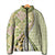 Aloha Vintage Palaka Floral Hawaiian Quilt Padded Jacket Omaomao Motif - Polynesian Pride