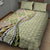 Aloha Vintage Palaka Floral Hawaiian Quilt Quilt Bed Set Omaomao Motif - Polynesian Pride