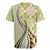 Aloha Vintage Palaka Floral Hawaiian Quilt Rugby Jersey Omaomao Motif - Polynesian Pride