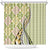 Aloha Vintage Palaka Floral Hawaiian Quilt Shower Curtain Omaomao Motif - Polynesian Pride