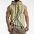 Aloha Vintage Palaka Floral Hawaiian Quilt Sleeveless Zip Hoodie Omaomao Motif - Polynesian Pride