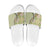 Aloha Vintage Palaka Floral Hawaiian Quilt Slide Sandals Omaomao Motif - Polynesian Pride