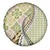 Aloha Vintage Palaka Floral Hawaiian Quilt Spare Tire Cover Omaomao Motif - Polynesian Pride