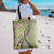 Aloha Vintage Palaka Floral Hawaiian Quilt Tote Bag Omaomao Motif - Polynesian Pride