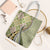 Aloha Vintage Palaka Floral Hawaiian Quilt Tote Bag Omaomao Motif - Polynesian Pride