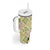 Aloha Vintage Palaka Floral Hawaiian Quilt Tumbler With Handle Omaomao Motif - Polynesian Pride