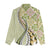 Aloha Vintage Palaka Floral Hawaiian Quilt Women Casual Shirt Omaomao Motif - Polynesian Pride