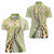 Aloha Vintage Palaka Floral Hawaiian Quilt Women Polo Shirt Omaomao Motif - Polynesian Pride