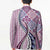Aloha Vintage Palaka Floral Hawaiian Quilt Blazer Akala Motif - Polynesian Pride