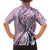 Aloha Vintage Palaka Floral Hawaiian Quilt Family Matching Off Shoulder Maxi Dress and Hawaiian Shirt Akala Motif - Polynesian Pride