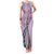 Aloha Vintage Palaka Floral Hawaiian Quilt Family Matching Tank Maxi Dress and Hawaiian Shirt Akala Motif - Polynesian Pride