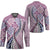 Aloha Vintage Palaka Floral Hawaiian Quilt Hockey Jersey Akala Motif - Polynesian Pride